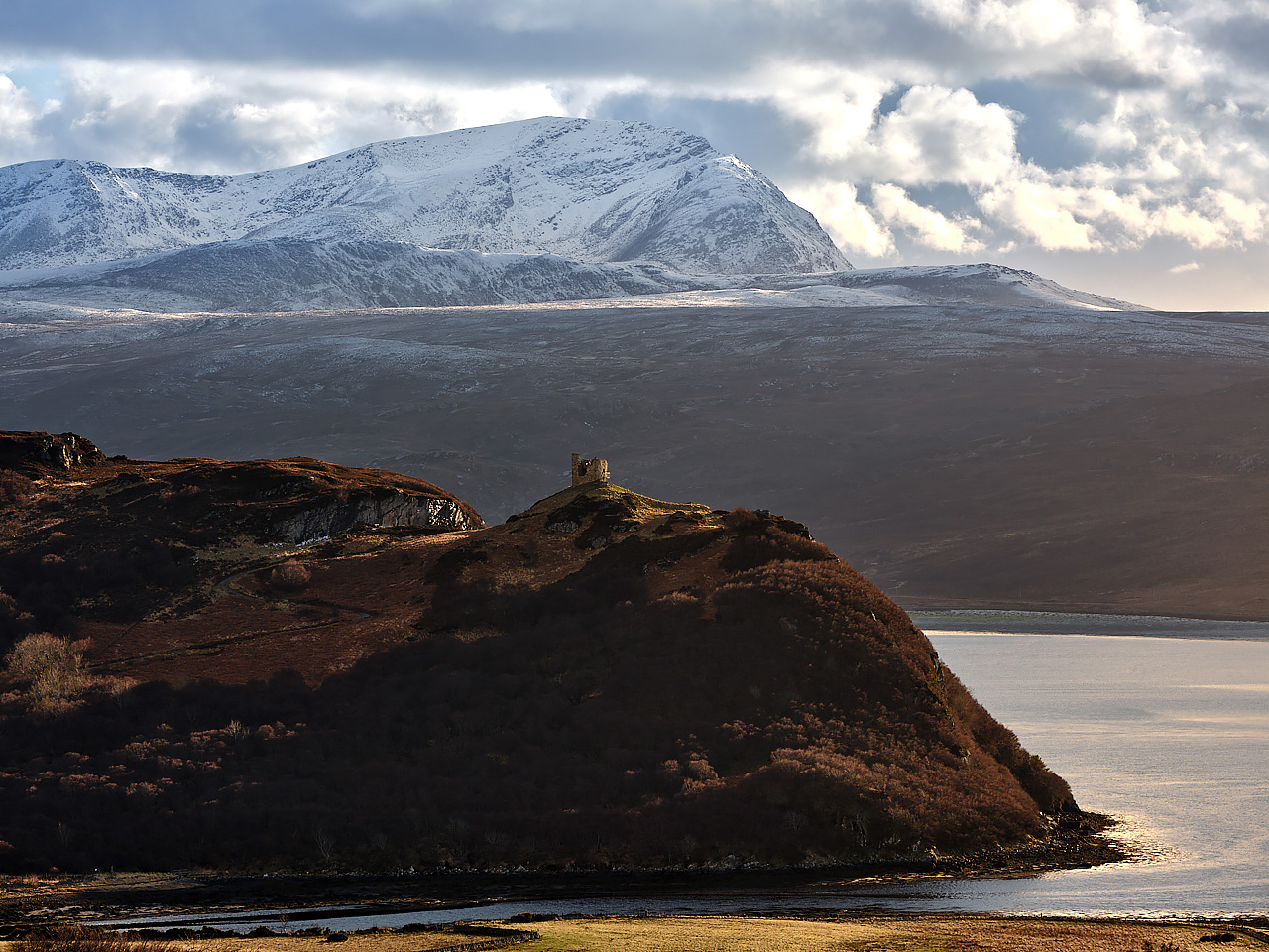 Evening Light On Castle Varrich - No 2