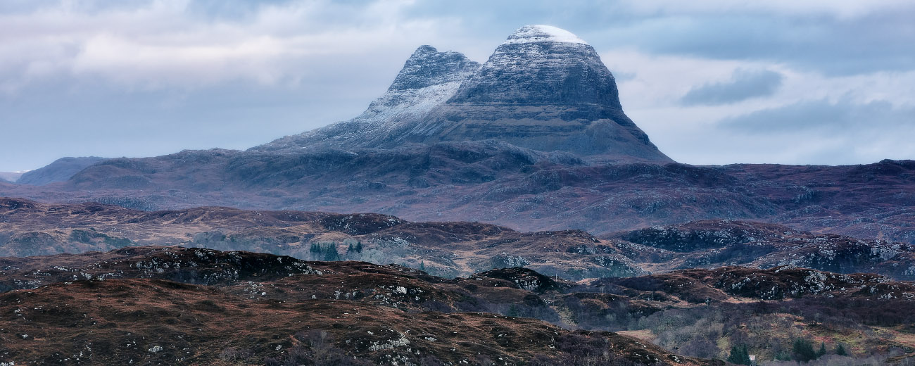 Suilven - dusting