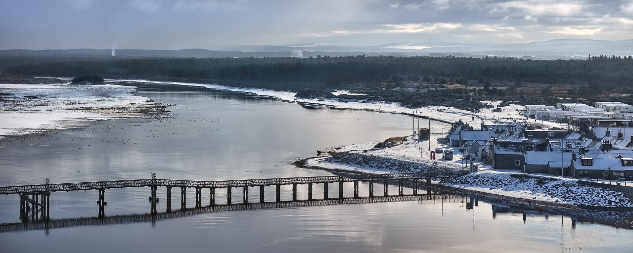 Winter Bridge And Seatown.