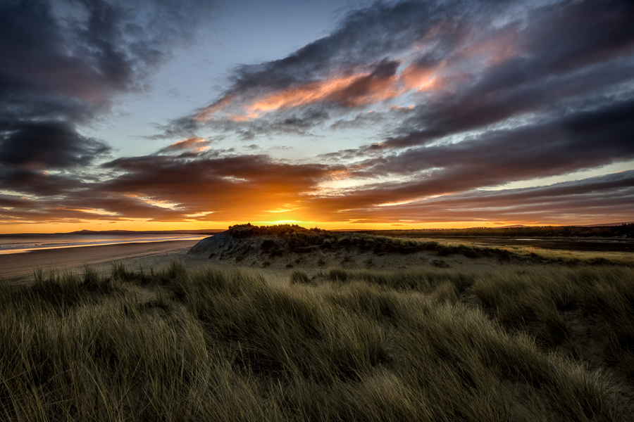 Sunrise On Dunes