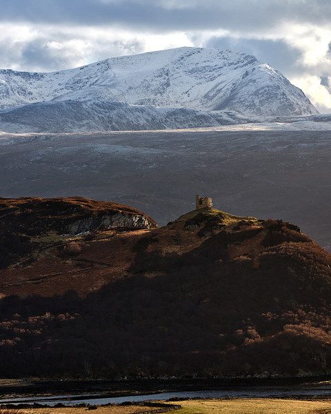 Evening Light On Castle Varrich - No 2