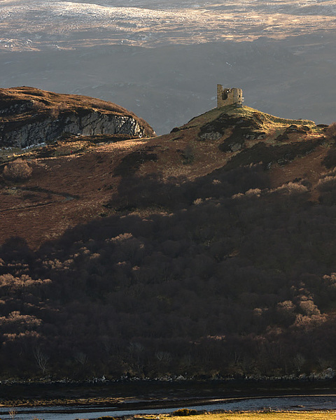 Evening Light On Castle Varrich - No 1