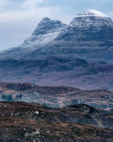 Suilven - dusting