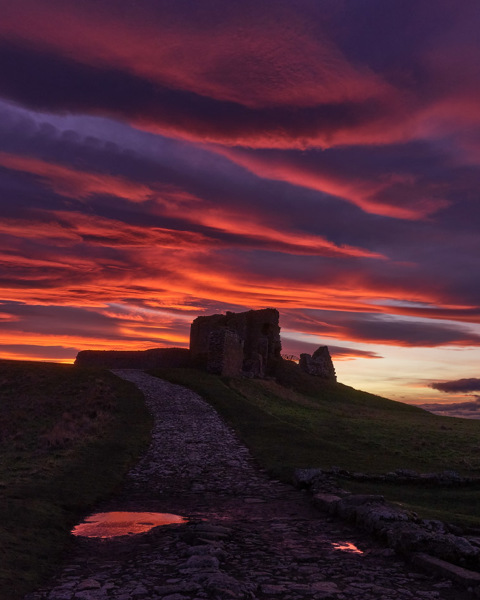 Red Puddle Road - Duffus Castle