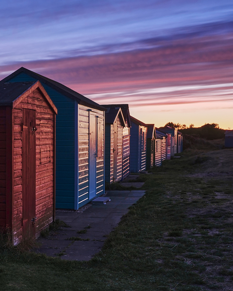 Beach Hut Sundown